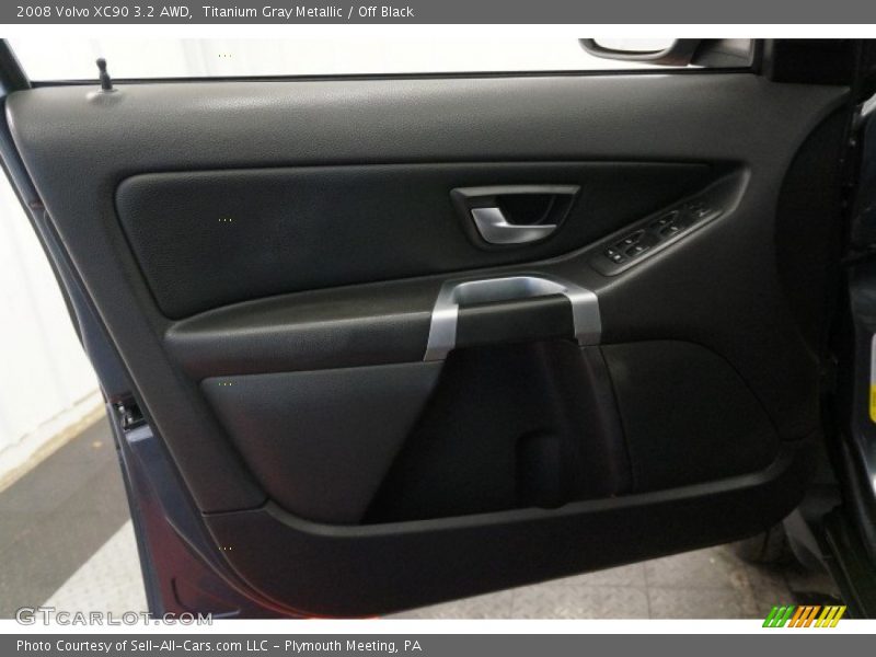 Titanium Gray Metallic / Off Black 2008 Volvo XC90 3.2 AWD