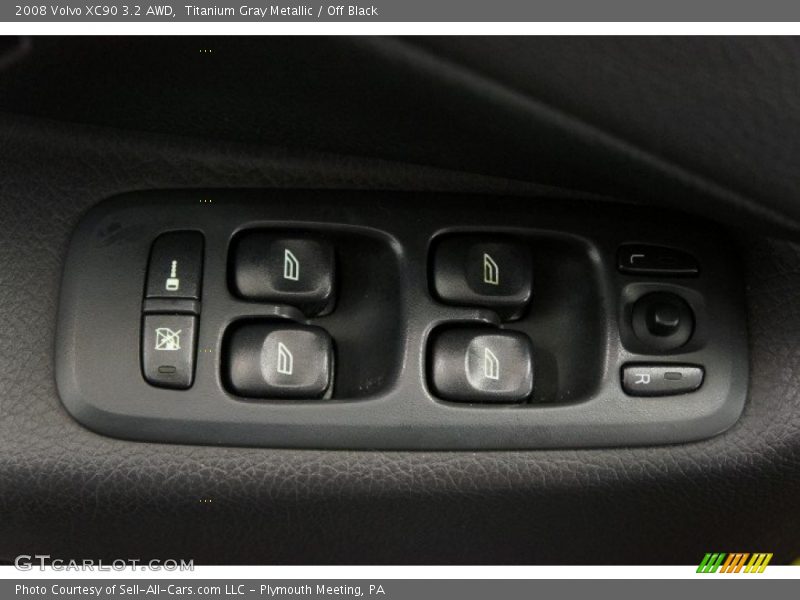 Titanium Gray Metallic / Off Black 2008 Volvo XC90 3.2 AWD