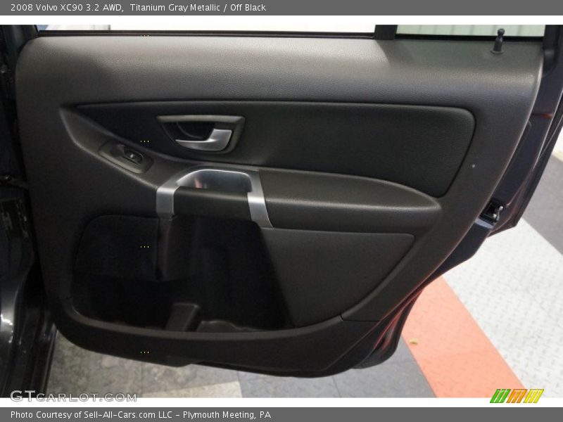 Titanium Gray Metallic / Off Black 2008 Volvo XC90 3.2 AWD