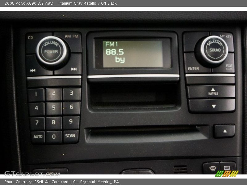Titanium Gray Metallic / Off Black 2008 Volvo XC90 3.2 AWD