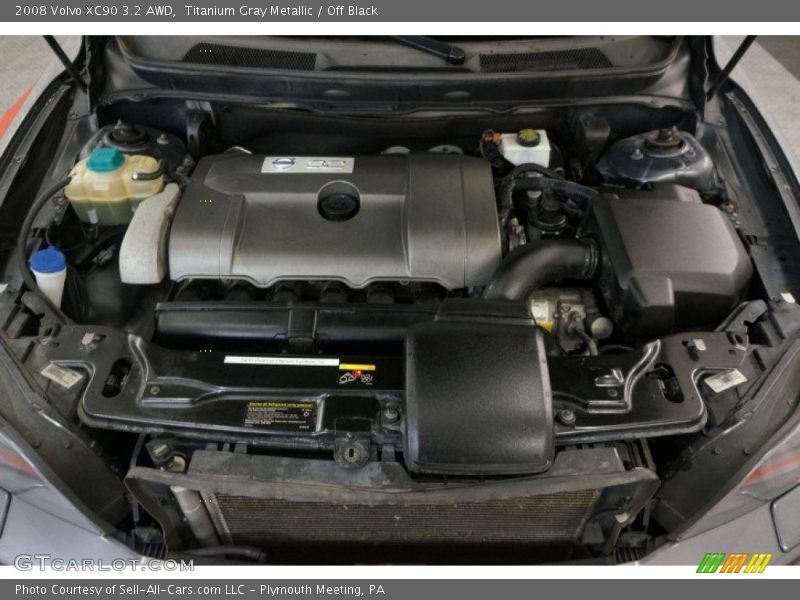 Titanium Gray Metallic / Off Black 2008 Volvo XC90 3.2 AWD