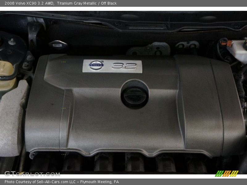 Titanium Gray Metallic / Off Black 2008 Volvo XC90 3.2 AWD