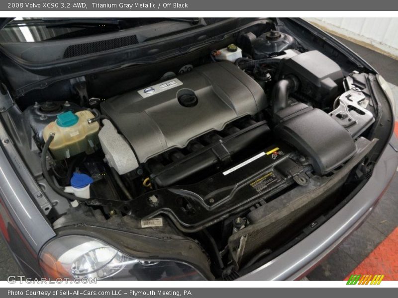 Titanium Gray Metallic / Off Black 2008 Volvo XC90 3.2 AWD