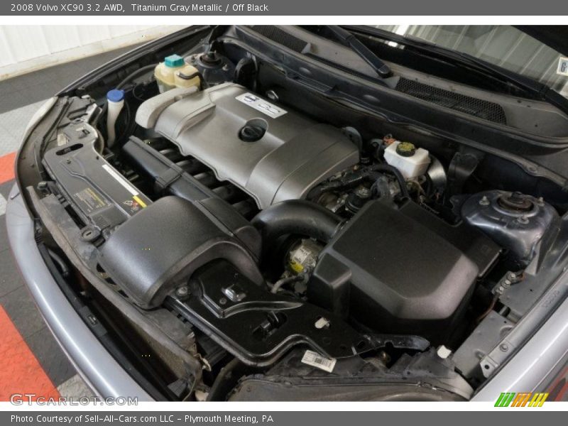 Titanium Gray Metallic / Off Black 2008 Volvo XC90 3.2 AWD