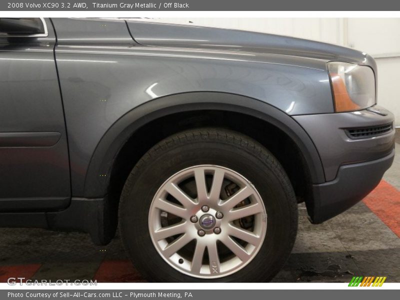 Titanium Gray Metallic / Off Black 2008 Volvo XC90 3.2 AWD