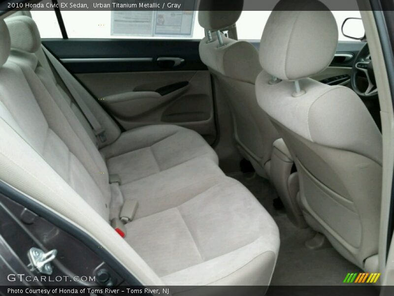 Urban Titanium Metallic / Gray 2010 Honda Civic EX Sedan