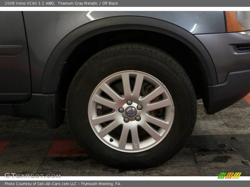 Titanium Gray Metallic / Off Black 2008 Volvo XC90 3.2 AWD
