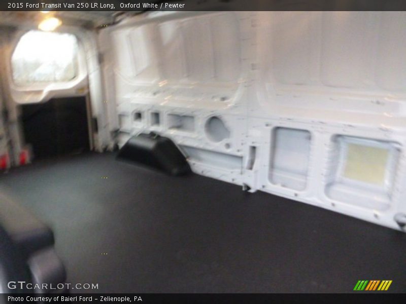 Oxford White / Pewter 2015 Ford Transit Van 250 LR Long