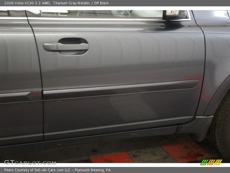Titanium Gray Metallic / Off Black 2008 Volvo XC90 3.2 AWD