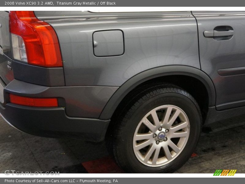 Titanium Gray Metallic / Off Black 2008 Volvo XC90 3.2 AWD