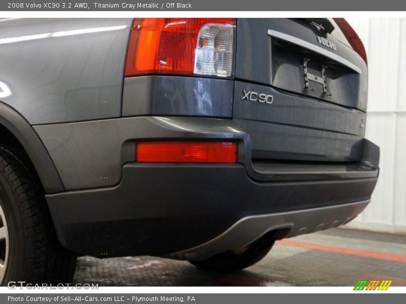 Titanium Gray Metallic / Off Black 2008 Volvo XC90 3.2 AWD