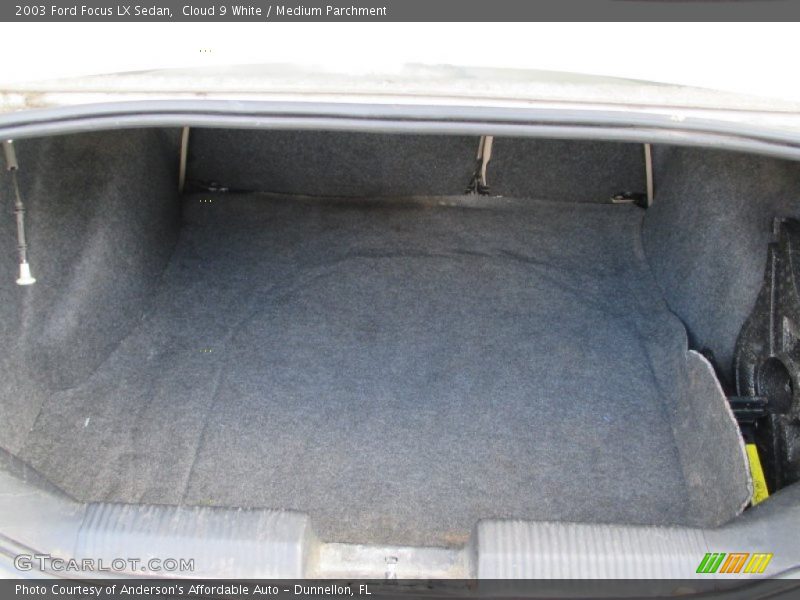 Cloud 9 White / Medium Parchment 2003 Ford Focus LX Sedan