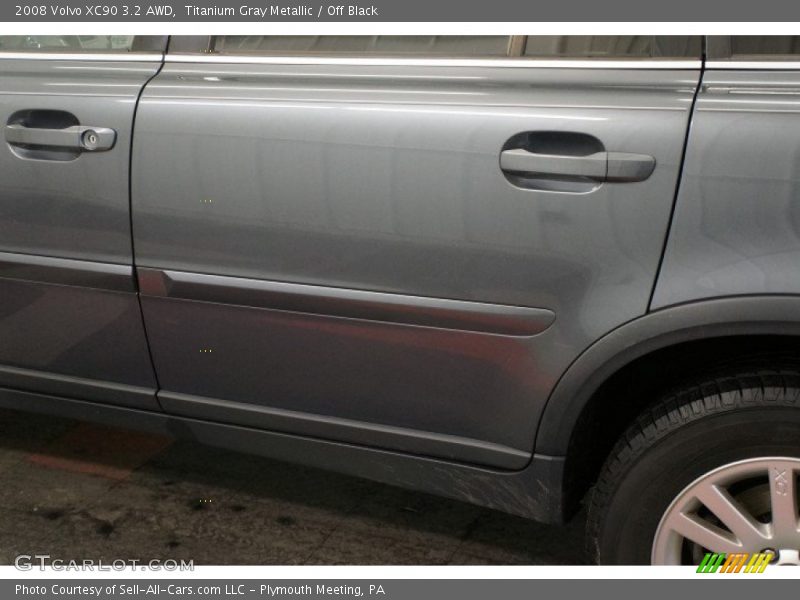 Titanium Gray Metallic / Off Black 2008 Volvo XC90 3.2 AWD