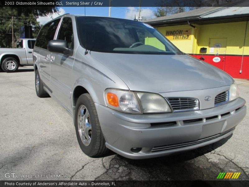 Sterling Silver / Gray 2003 Oldsmobile Silhouette GLS
