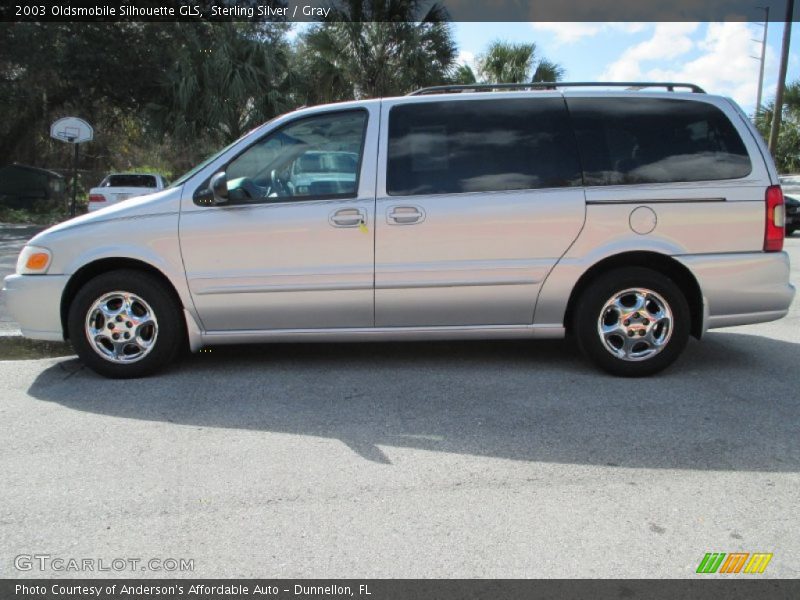 Sterling Silver / Gray 2003 Oldsmobile Silhouette GLS