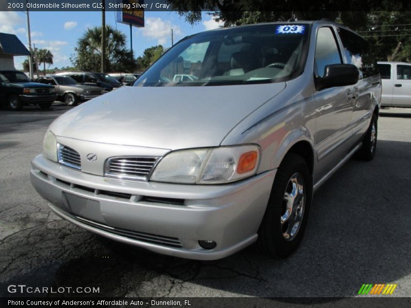 Sterling Silver / Gray 2003 Oldsmobile Silhouette GLS