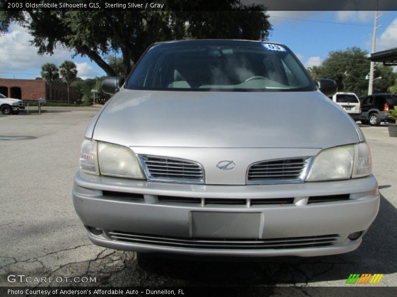 Sterling Silver / Gray 2003 Oldsmobile Silhouette GLS