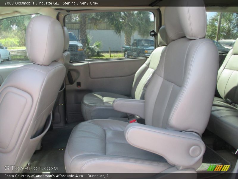 Sterling Silver / Gray 2003 Oldsmobile Silhouette GLS