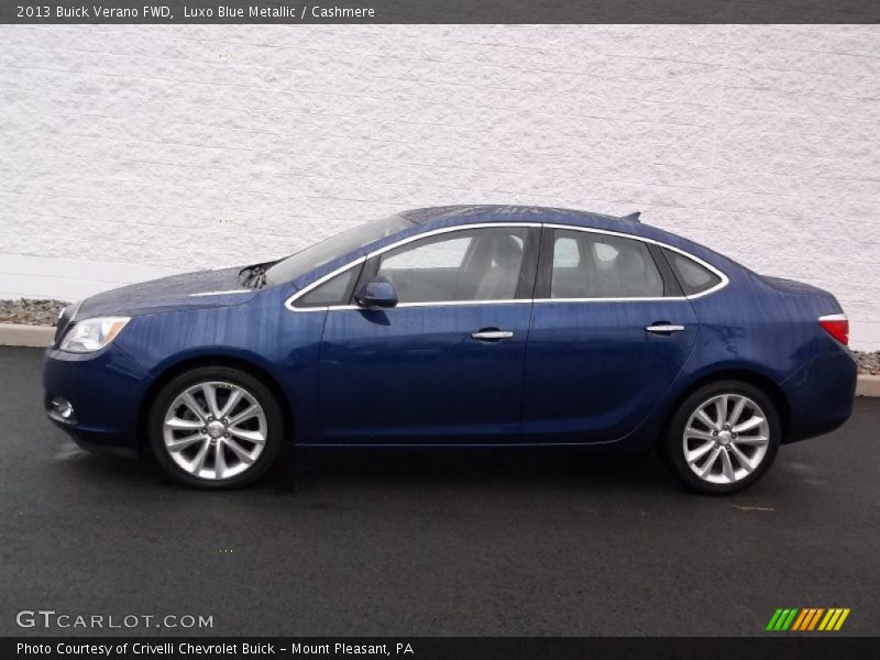 Luxo Blue Metallic / Cashmere 2013 Buick Verano FWD