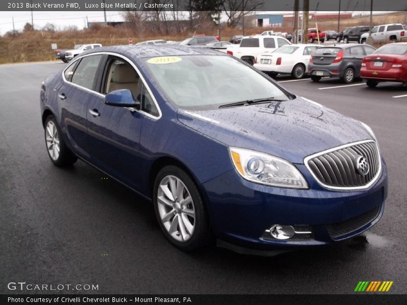 Luxo Blue Metallic / Cashmere 2013 Buick Verano FWD