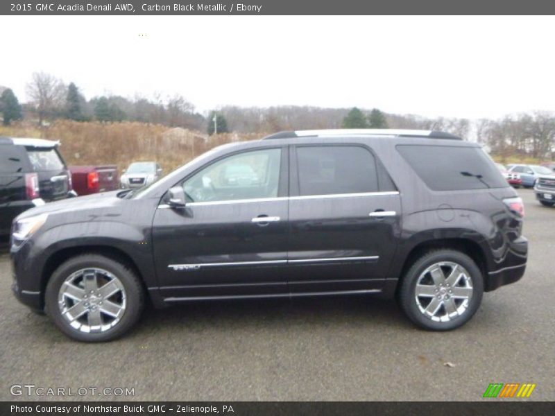 Carbon Black Metallic / Ebony 2015 GMC Acadia Denali AWD