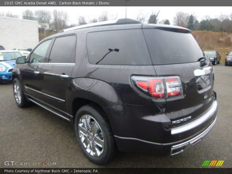 Carbon Black Metallic / Ebony 2015 GMC Acadia Denali AWD