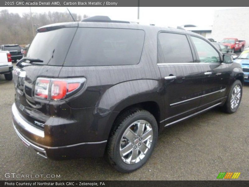 Carbon Black Metallic / Ebony 2015 GMC Acadia Denali AWD