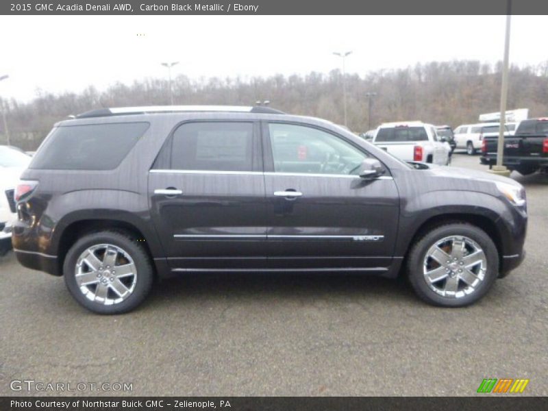 Carbon Black Metallic / Ebony 2015 GMC Acadia Denali AWD