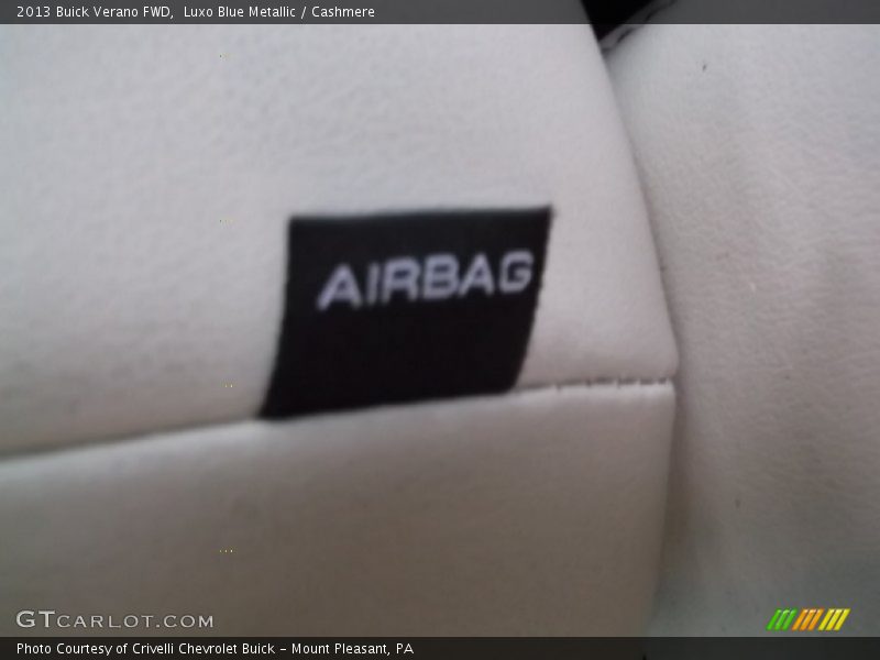 Luxo Blue Metallic / Cashmere 2013 Buick Verano FWD