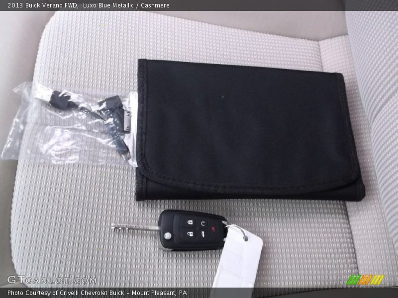 Luxo Blue Metallic / Cashmere 2013 Buick Verano FWD