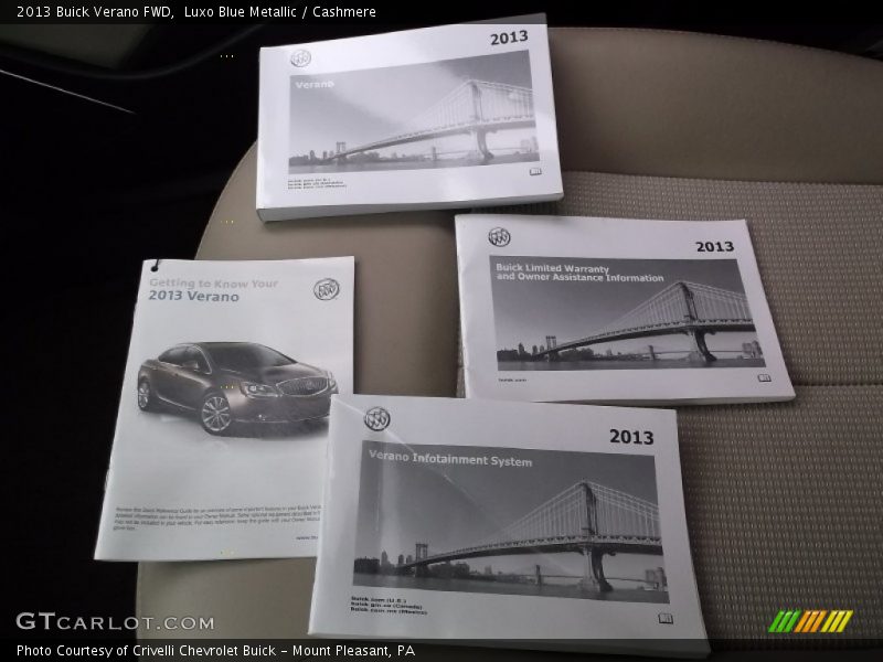 Luxo Blue Metallic / Cashmere 2013 Buick Verano FWD