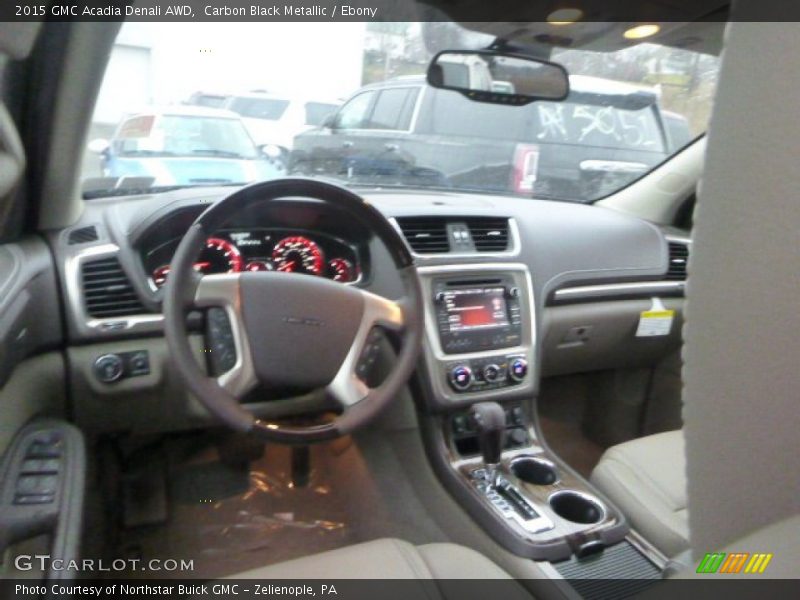 Carbon Black Metallic / Ebony 2015 GMC Acadia Denali AWD
