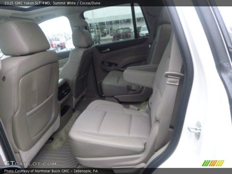 Summit White / Cocoa/Dune 2015 GMC Yukon SLT 4WD