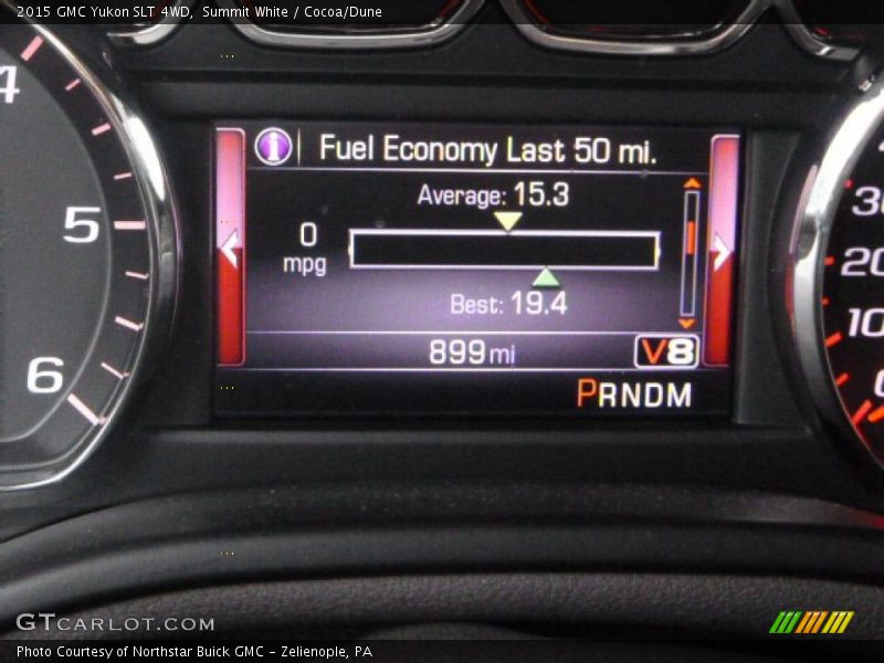Summit White / Cocoa/Dune 2015 GMC Yukon SLT 4WD