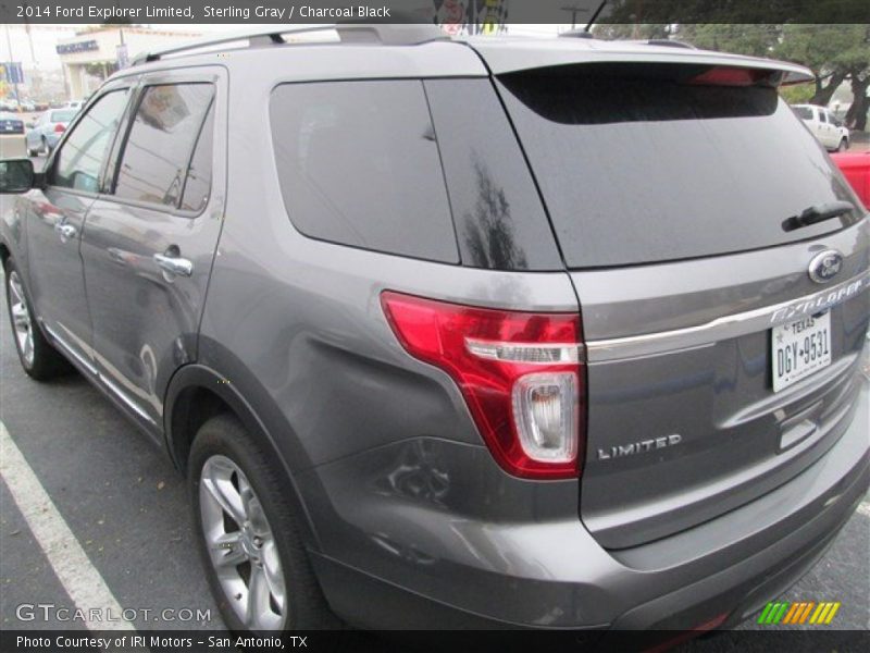 Sterling Gray / Charcoal Black 2014 Ford Explorer Limited
