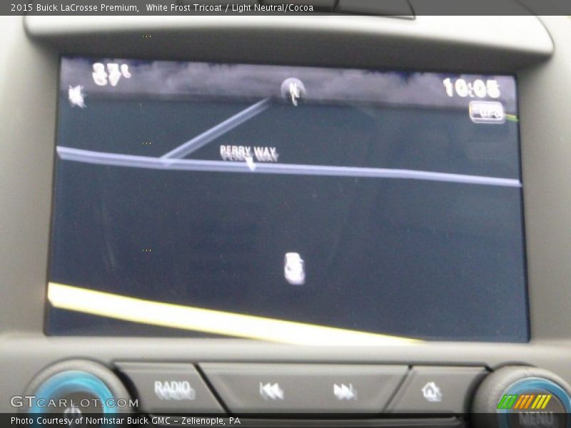 White Frost Tricoat / Light Neutral/Cocoa 2015 Buick LaCrosse Premium