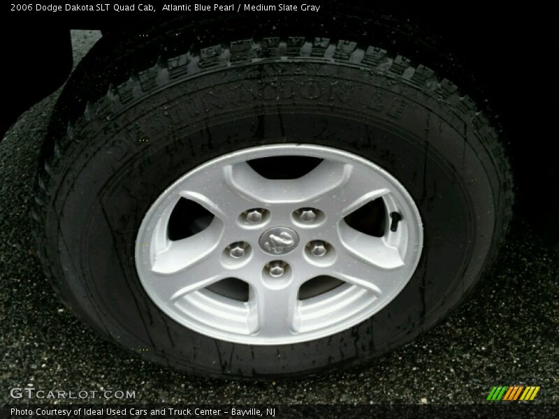 Atlantic Blue Pearl / Medium Slate Gray 2006 Dodge Dakota SLT Quad Cab