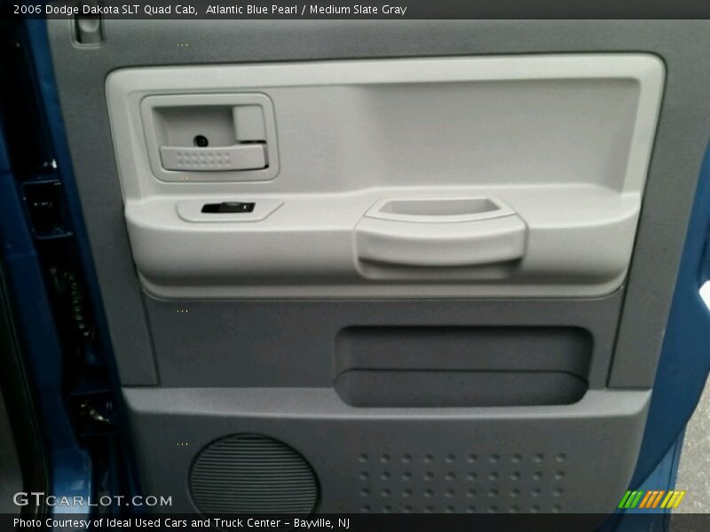 Atlantic Blue Pearl / Medium Slate Gray 2006 Dodge Dakota SLT Quad Cab