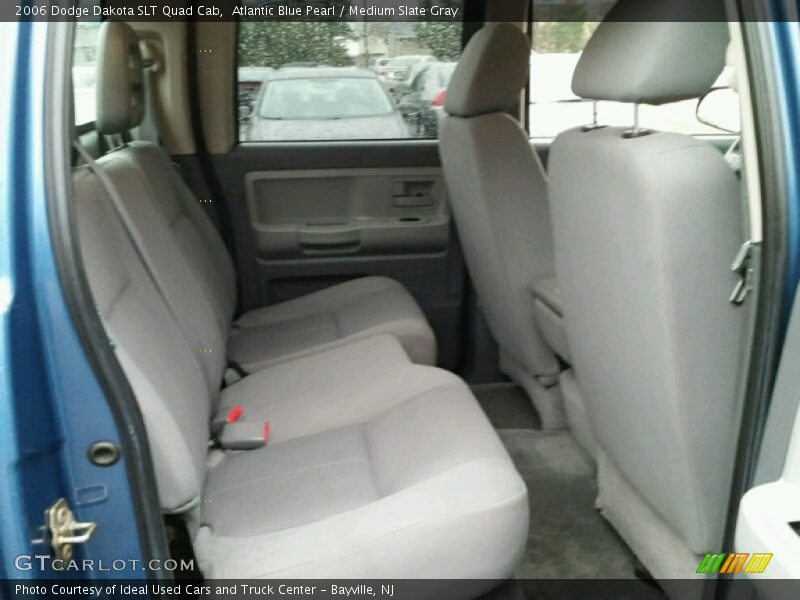 Atlantic Blue Pearl / Medium Slate Gray 2006 Dodge Dakota SLT Quad Cab
