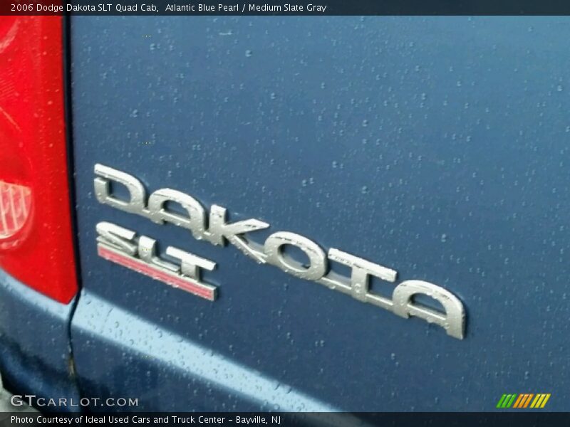 Atlantic Blue Pearl / Medium Slate Gray 2006 Dodge Dakota SLT Quad Cab