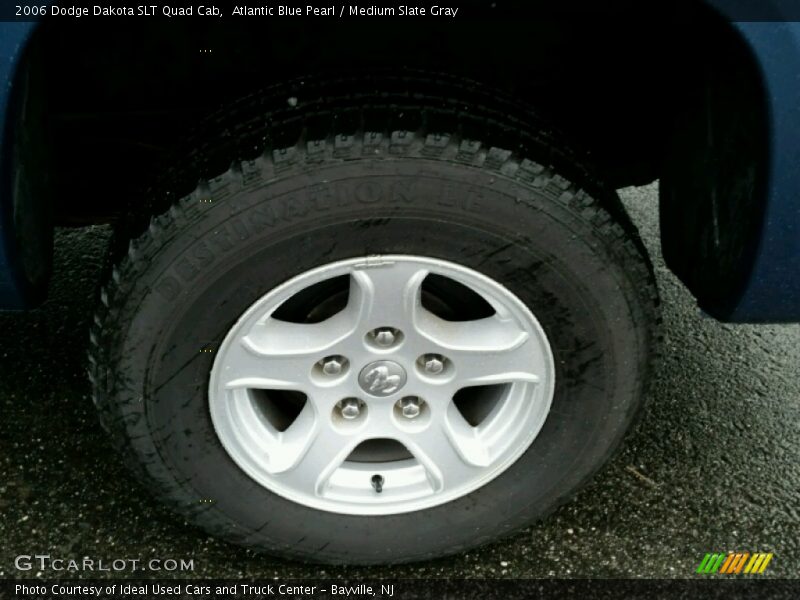 Atlantic Blue Pearl / Medium Slate Gray 2006 Dodge Dakota SLT Quad Cab