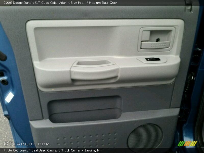 Atlantic Blue Pearl / Medium Slate Gray 2006 Dodge Dakota SLT Quad Cab