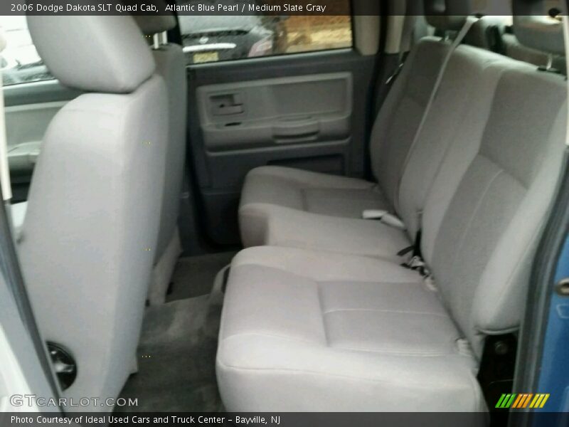 Atlantic Blue Pearl / Medium Slate Gray 2006 Dodge Dakota SLT Quad Cab