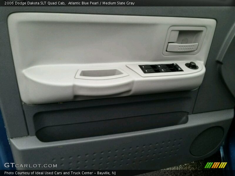 Atlantic Blue Pearl / Medium Slate Gray 2006 Dodge Dakota SLT Quad Cab