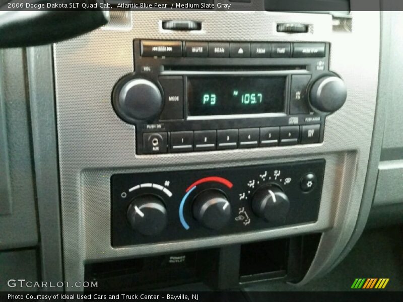Atlantic Blue Pearl / Medium Slate Gray 2006 Dodge Dakota SLT Quad Cab