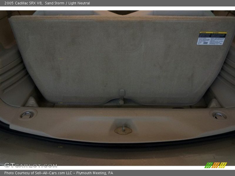 Sand Storm / Light Neutral 2005 Cadillac SRX V8