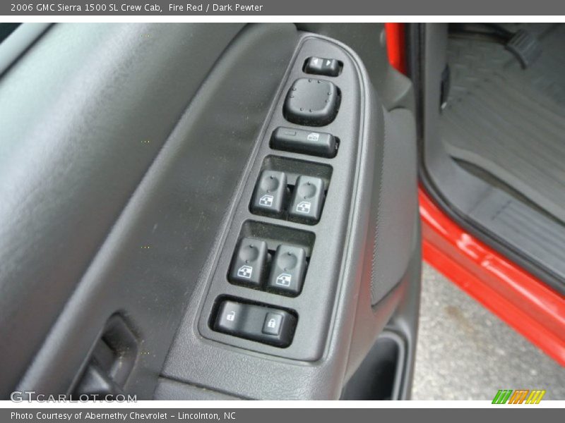 Controls of 2006 Sierra 1500 SL Crew Cab