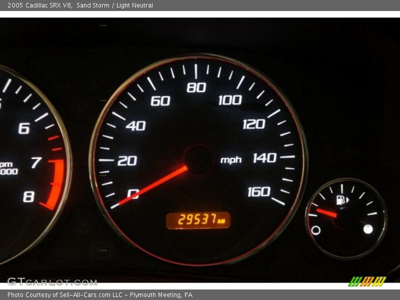 Sand Storm / Light Neutral 2005 Cadillac SRX V8