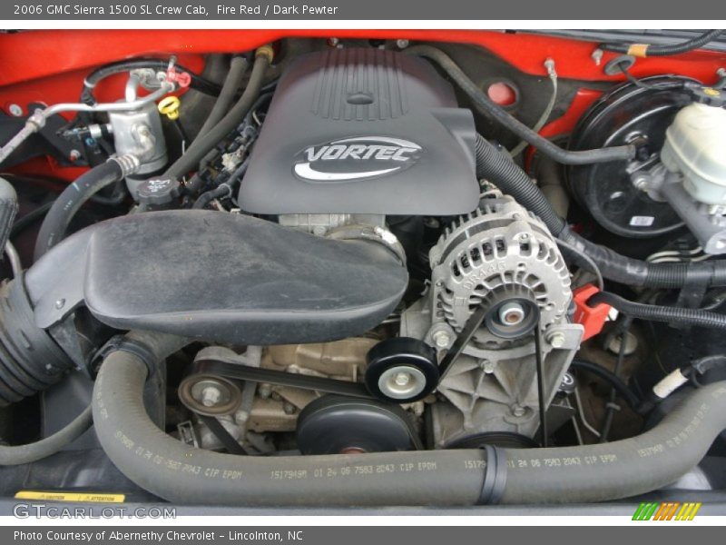  2006 Sierra 1500 SL Crew Cab Engine - 4.8 Liter OHV 16V Vortec V8