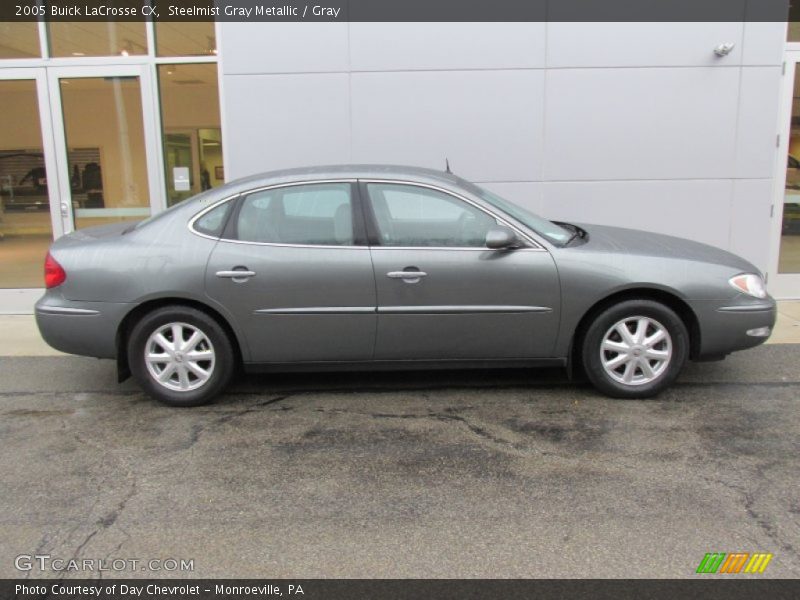 Steelmist Gray Metallic / Gray 2005 Buick LaCrosse CX